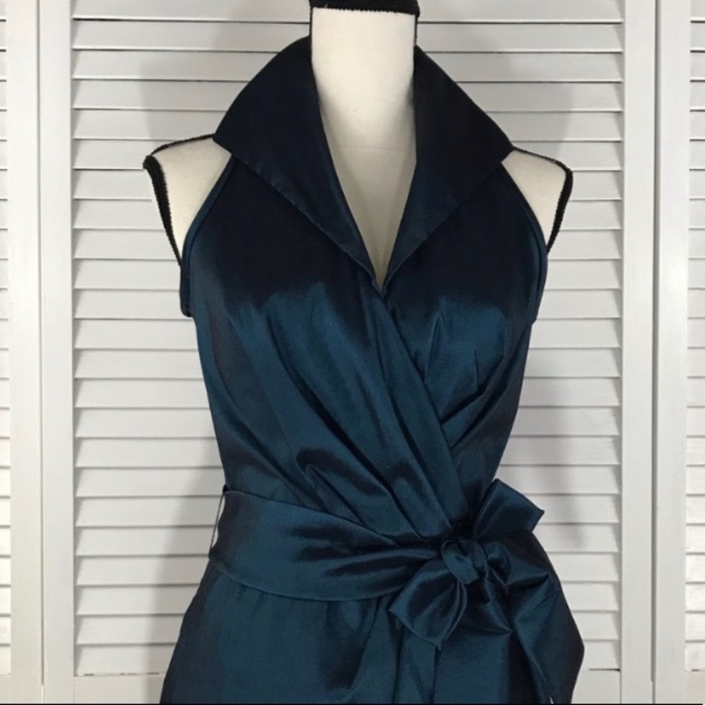 Tadashi Shoji Teal Cocktail Dress